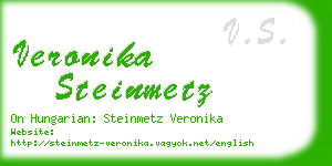 veronika steinmetz business card